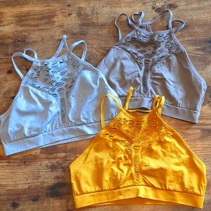 Floral High Neck Bralette